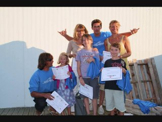 Remise de diplomes de l'école de surf Tribu Océan