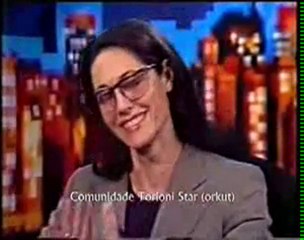 Christiane Torloni entrevistada do Programa Frente a Frente