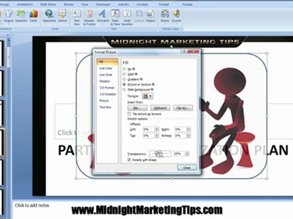 How To Add Opacity To Images In Powerpoint 2007