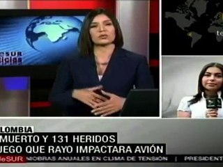 Una persona muerta y 131 lesionadas dejó accidente de un av