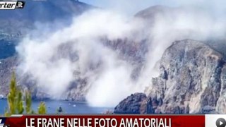 Terremoto Eolie: i momenti della scossa fotograti da turisti