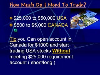 Equities Trading: How Much Do I Need?