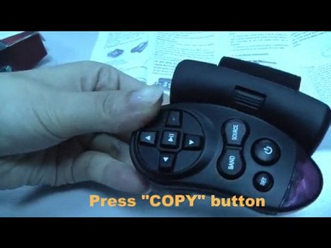 Memo - Steering Wheel-Mounted Universal Remote Control