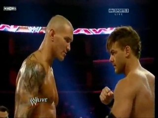 Justin Gabriel vs Randy Orton