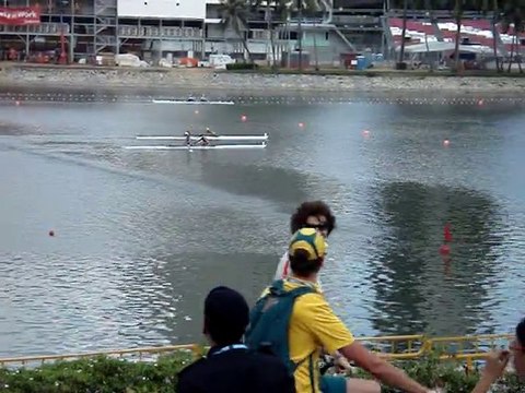 Youth Olympic games 2010 rowing women's pair semifinal