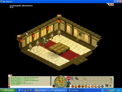 Iop feu niveau 60 dofus serveur Helsephine