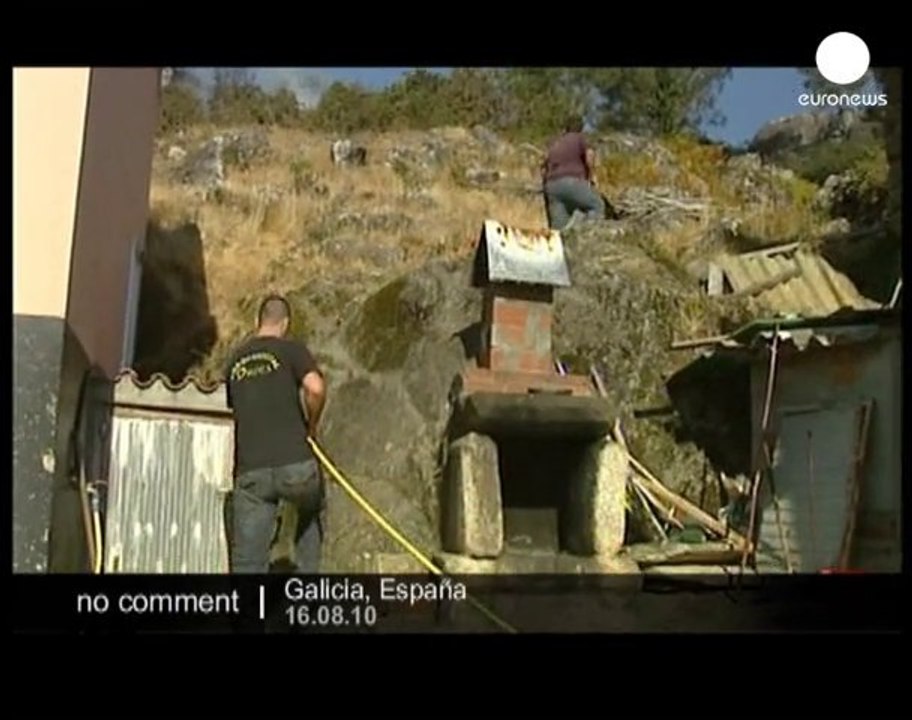 Fires hit Galicia in Spain - no comment