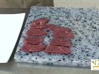 Découper une selle d'agneau - 750 Grammes