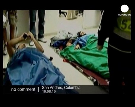 A passenger plane crashes in Colombia - no comment