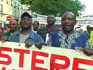 50 ans de Françafrique, ça suffit ! Manifestation 13/07/2010