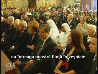 Papa: În cer, în dragostea lui Dumnezeu, cu întreaga viaţă