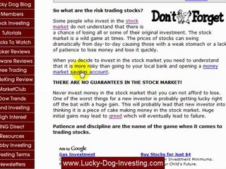 What Are The Risks Trading Stocks