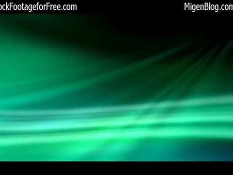 Free Looping Background - Green Energy Flow