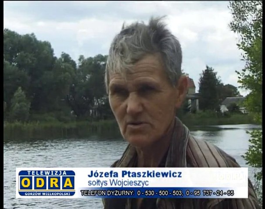 Porządki nad jeziorem w Wojcieszycach