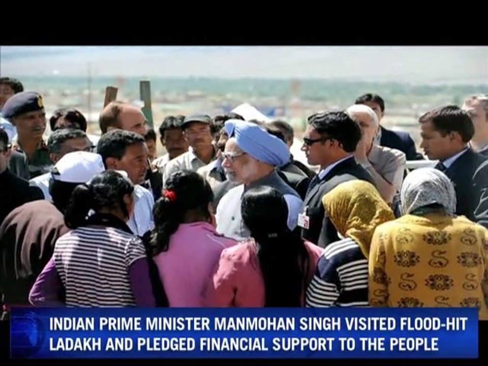 Indian PM visits flood-hit north