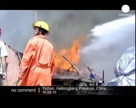 A firecrackers factory explodes in China - no comment