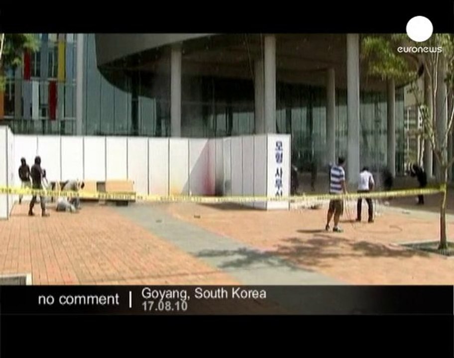 South Korea stages a terrorist attack - no comment