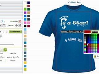 Custom TShirt Design Software & Creator by CBSAlliance.com