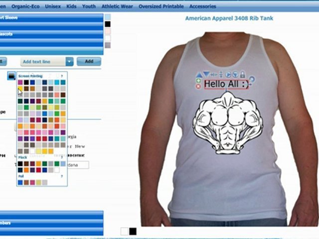 Custom T-Shirt Maker and Application Tool by CBSAlliance.com