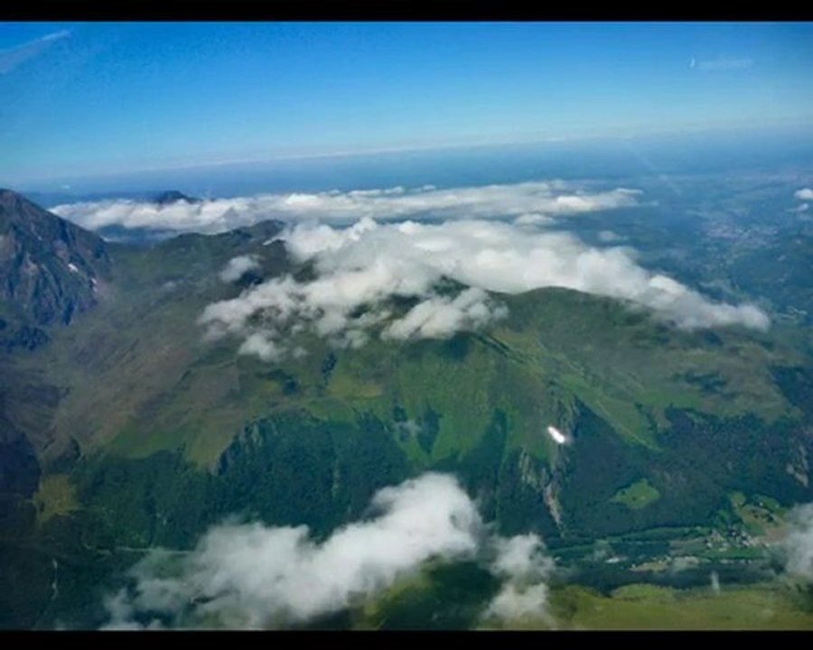 Vol au-dessus des Pyrénées avec Christian C.