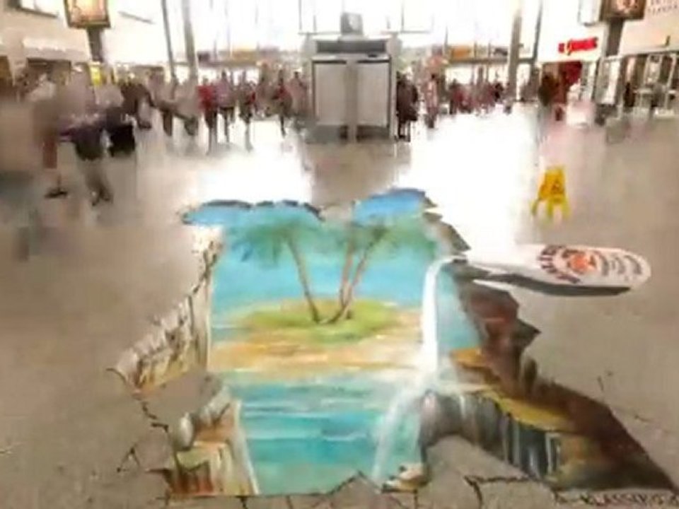 MALIBU - 3D Street Art