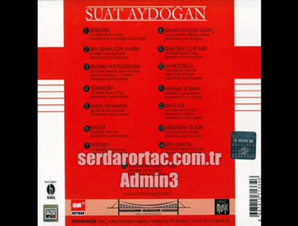 SUAT AYDOĞAN - SANA KIYAMAM KLIP