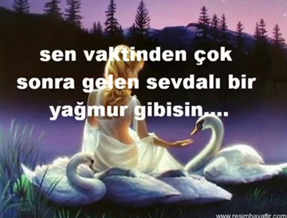 sen vaktın den gelen bır meleksın