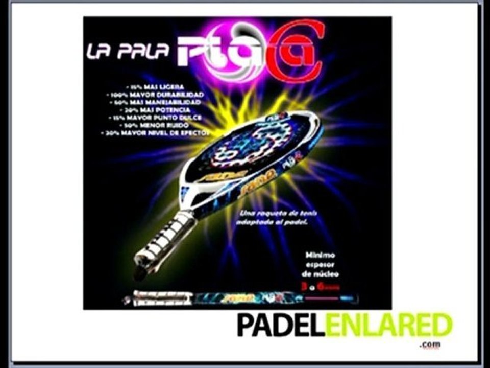 Palas de padel curiosas