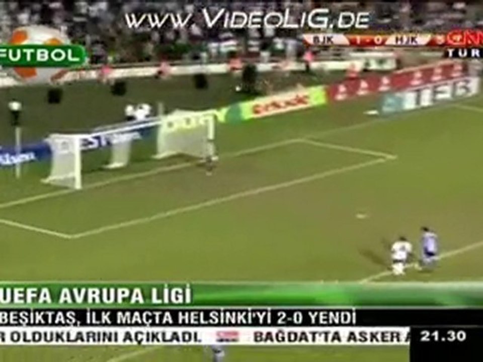 Beşiktaş-Helsinki Maç Özeti