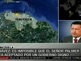 Chávez: Imposible que Palmer sea aceptado por un gobierno d