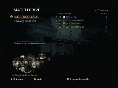 match privé call of duty world at war