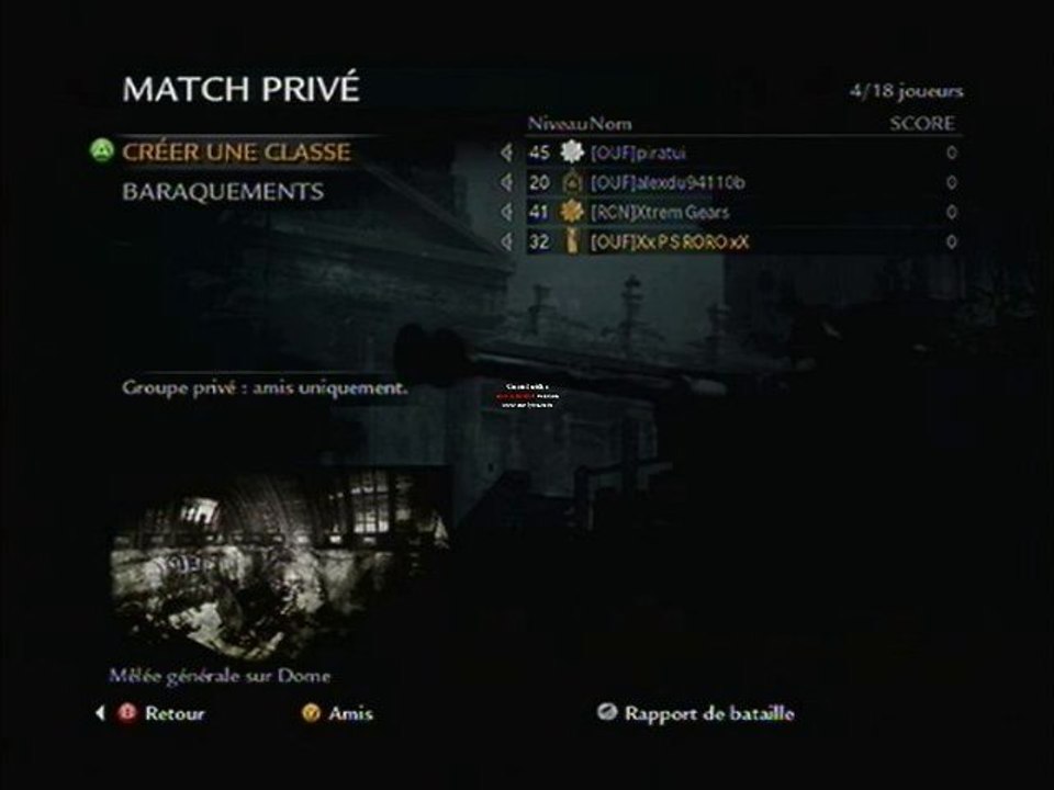 match privé call of duty world at war