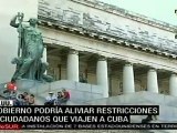 EE.UU. estudia flexibilizar restricciones de viajes a Cuba (