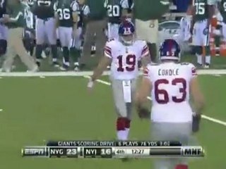 Victor Cruz Highlights Monday Night Foolball Giants Vs Jets