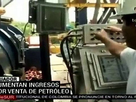 Ecuador duplica sus ingresos por petróleo en lo que va de 2
