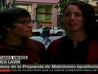 Frenan las uniones gays en California