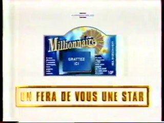 Publicité Le Millionnaire 1997
