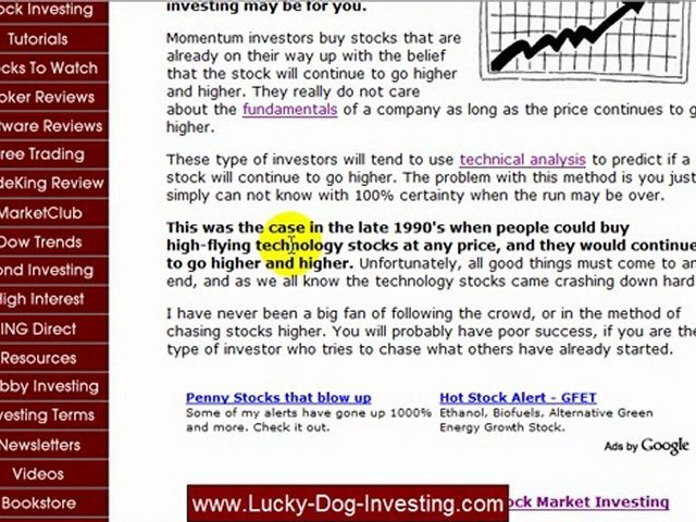 What Is Momentum Investing