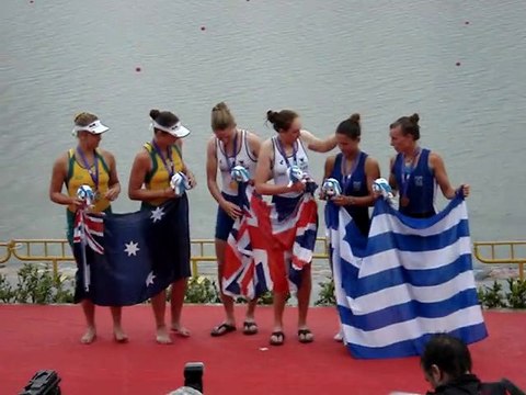 olympic youth 2010 rowing women's pair final