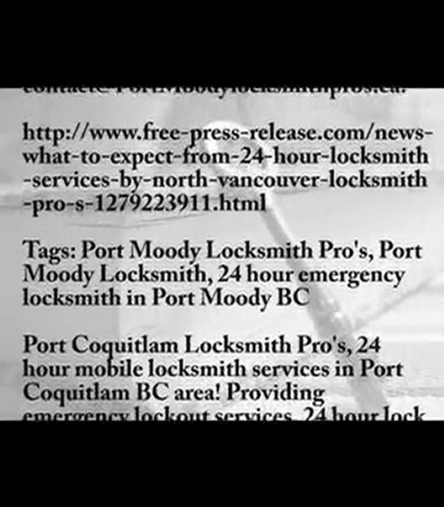 Port Moody Locksmith Pro's