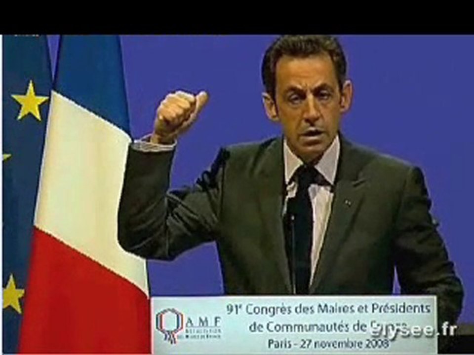 Sarko et les subprimes. Tout et son contraire