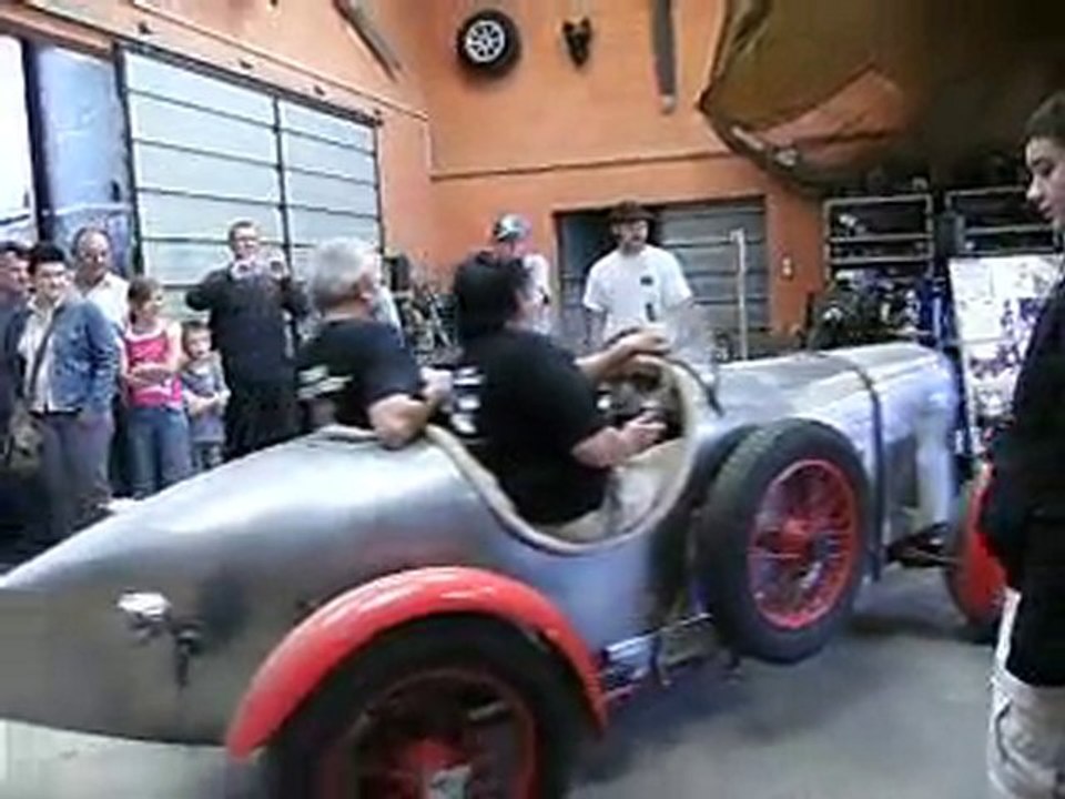 Amilcar 1925 Annie au départ ...