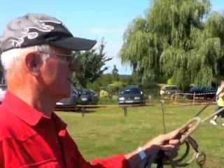 Entre-Deux-Bois : Raymond et ses chevaux à la fête communale