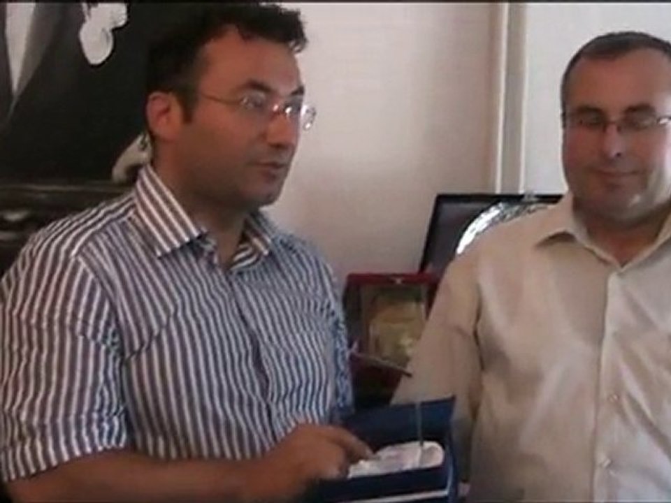 Zonguldak E.M.Lisesi Müdüründen Başkan Özdemir'e Ziyaret