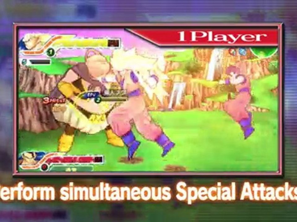 Dragon Ball Z : Tenkaichi Tag Team - Trailer Gamescom 2010 !