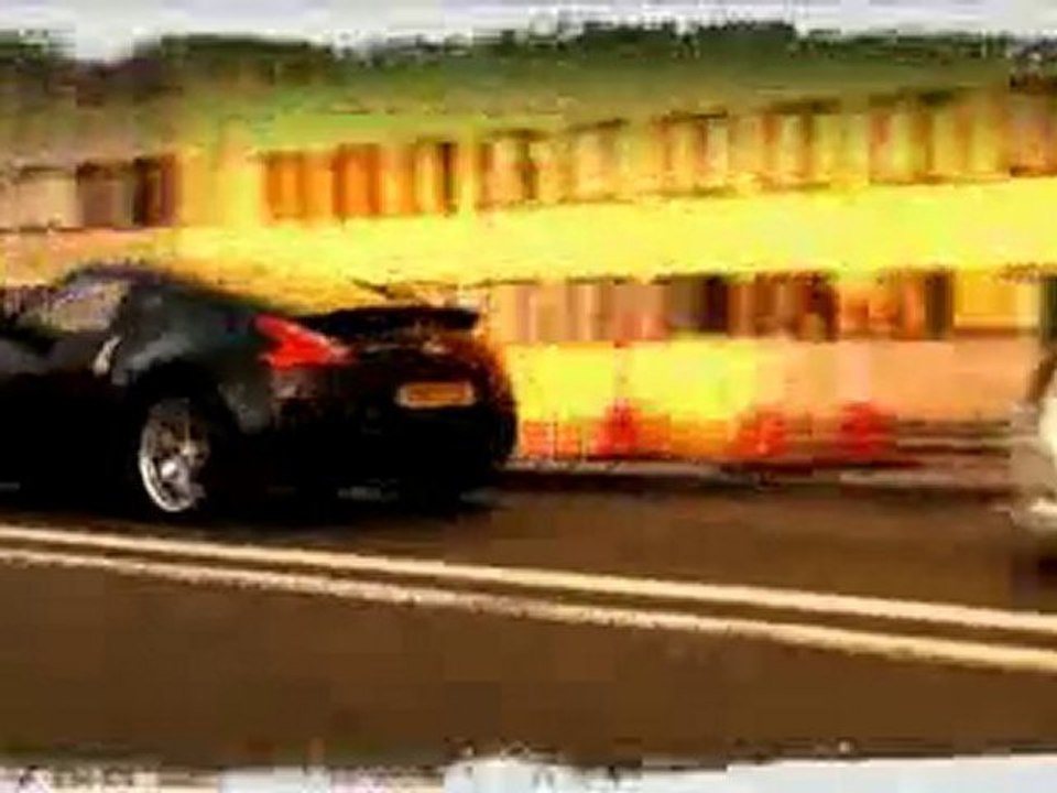 Nissan 370Z London stunt