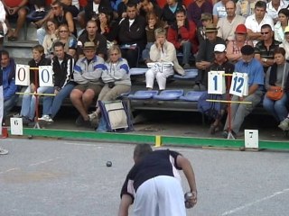 Dernière mène FOYOT/LOY finale Mondial de Millau doublette