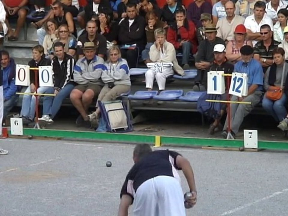 Dernière mène FOYOT/LOY finale Mondial de Millau doublette