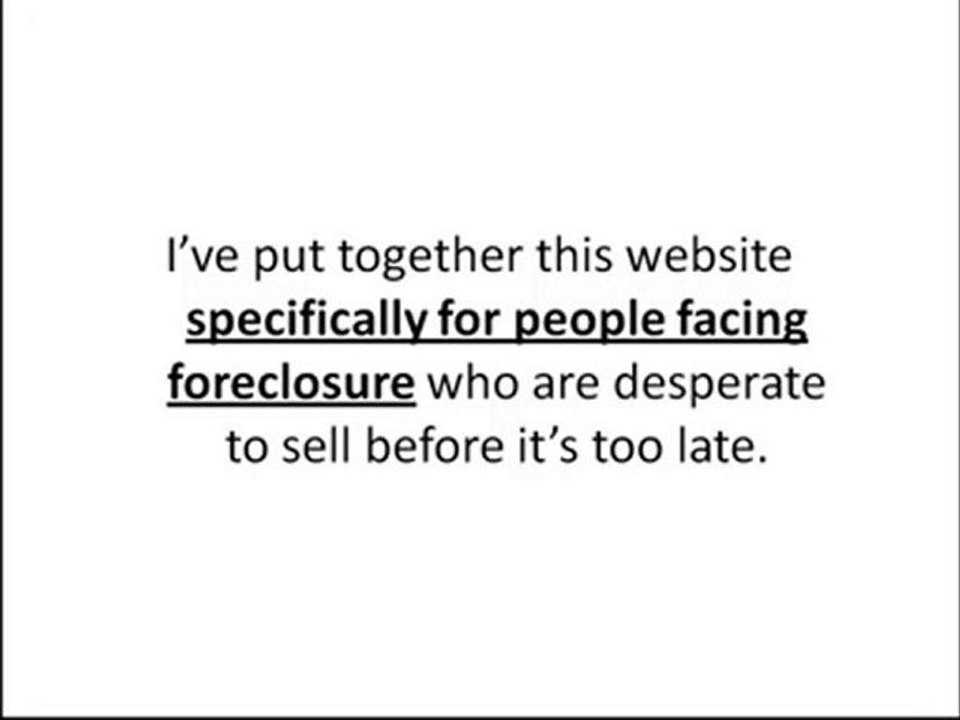 Stop Foreclosure Jacksonville NC