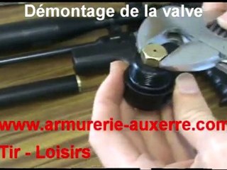 Opération de maintenance sur valve de cylindre Fx airguns,